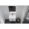 Castello Usa Nile 24-inch White Vanity Set with White Top and Black Handles CB-MC-24W-BL-2053-WH - alternate 2